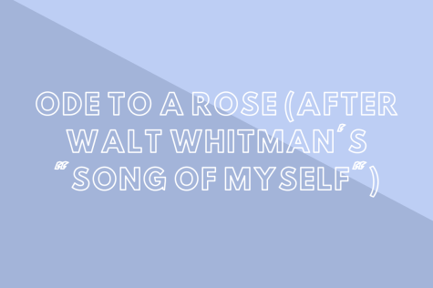 Ode to a Rose (After Walt Whitmans Song of Myself)