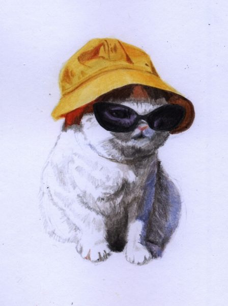 Cool Cat in a Hat