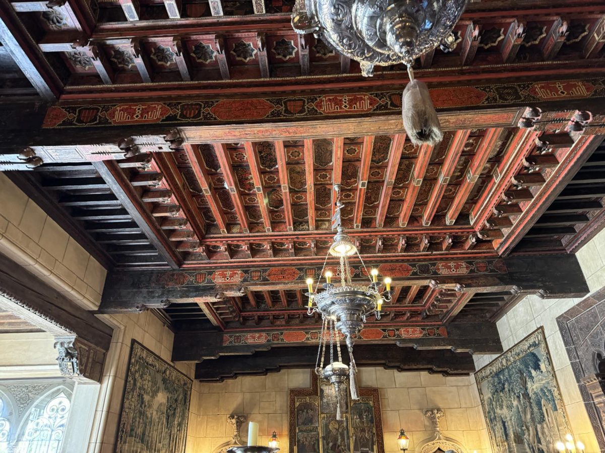 Ceilings Inside Hearst Castle